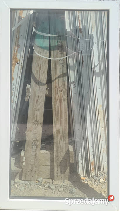 OKNA KacprzaK Witryna 69X129 FIX Używany PCV Lublin