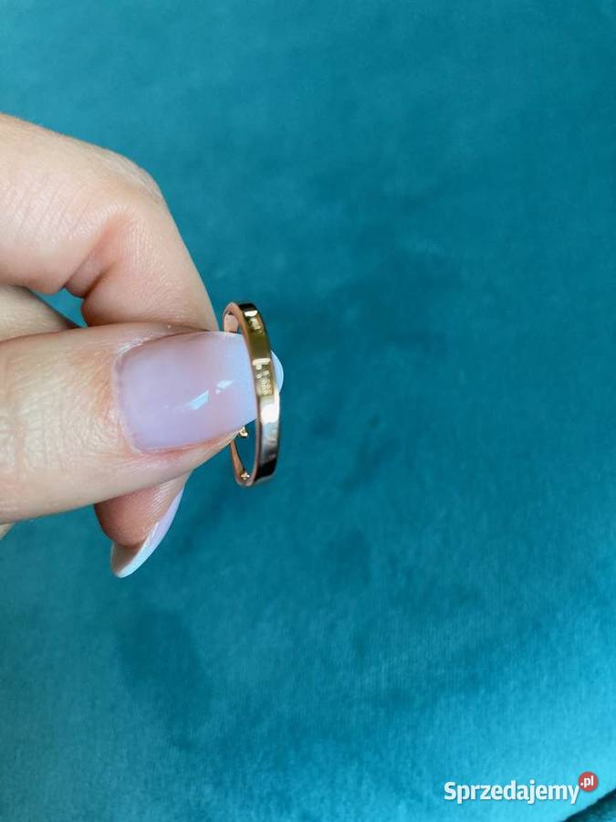 Nowy złoty pierścionek złoto 14K 585 serduszko złote Pierścionki Nisko