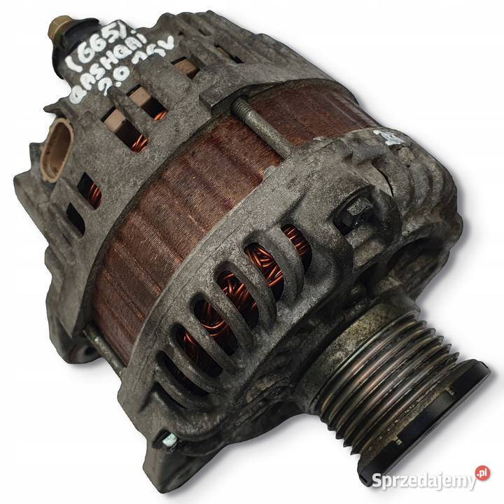 ALTERNATOR Nissan Qashqai 20 16V 23100JD200 Układ elektryczny silnika Chełm
