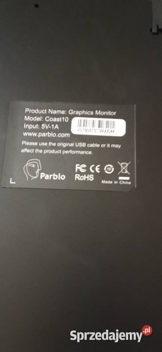 Sprzedam dwa tablety graficzne 1GB