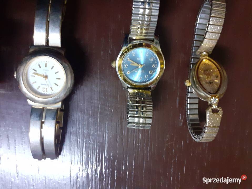 zegarki damskie różne stare dolnośląskie Bolesławiec
