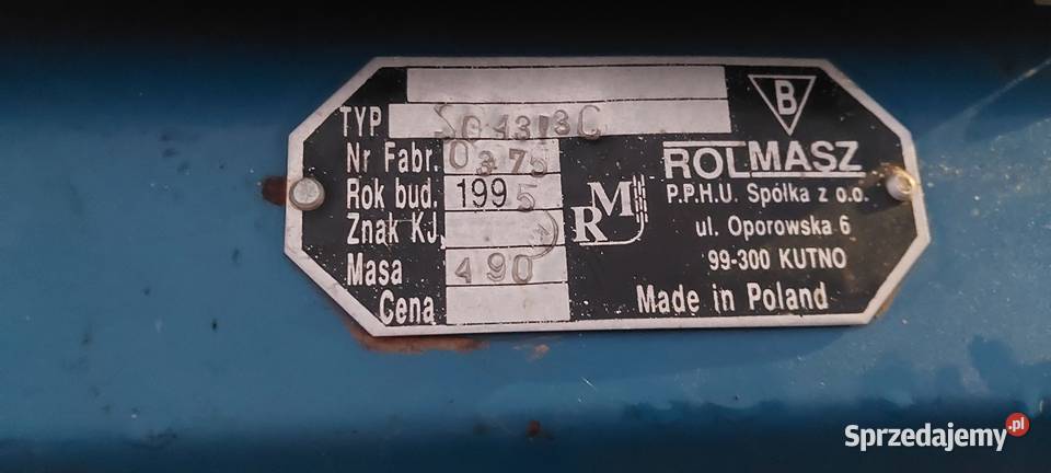 Siewnik zbozowy poznaniak 3m Kock sprzedam