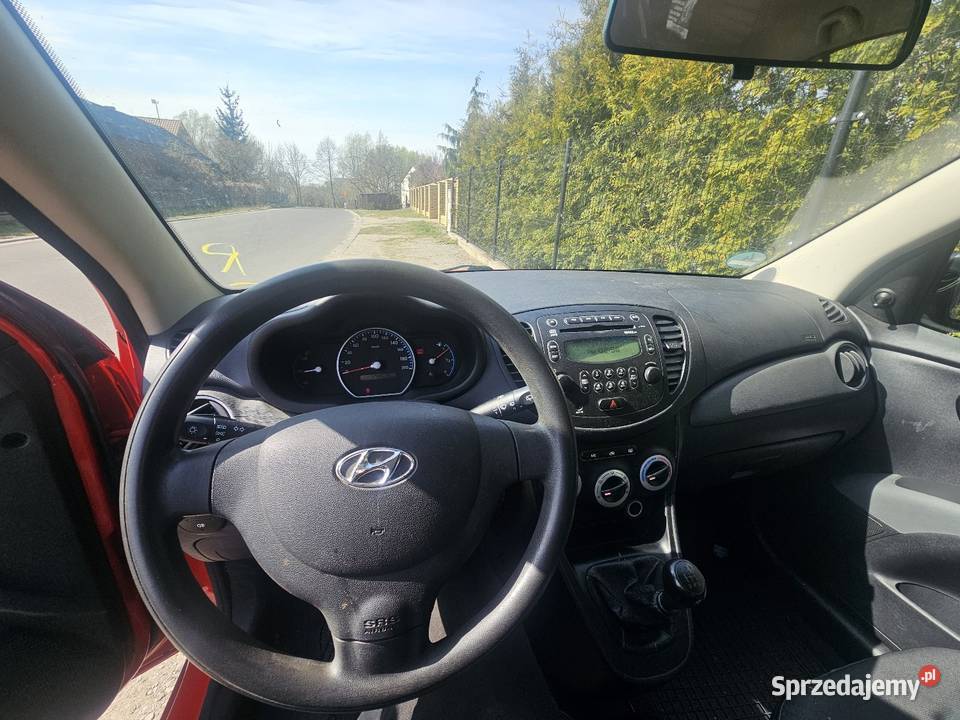 Hyundai i10 2009r 11 Klimatyzacja sprowadzony i10 Lipno