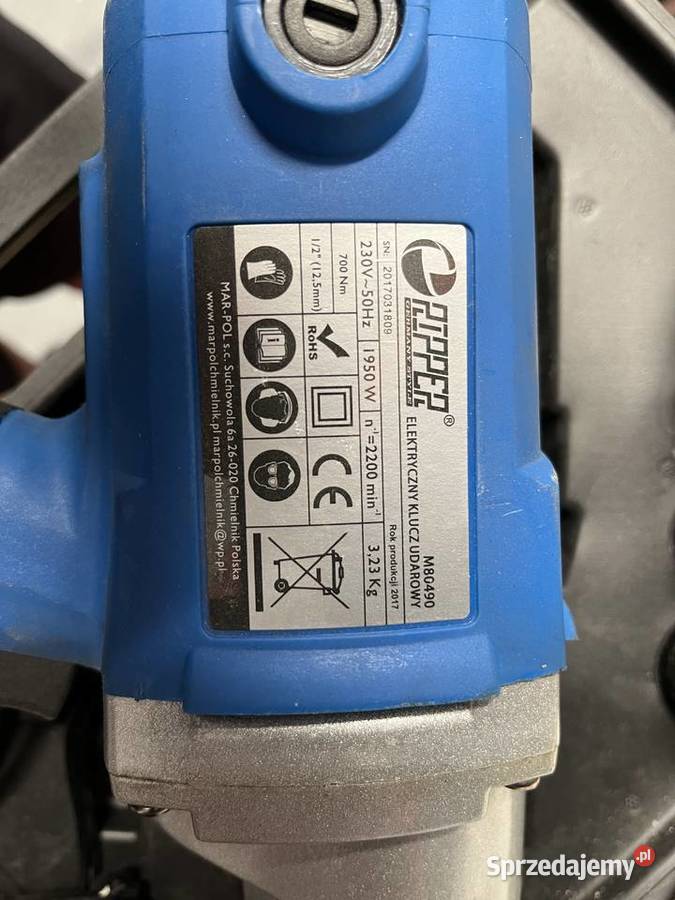 Klucz udarowy do kół elektryczny RIPPER 1950W Radwanice