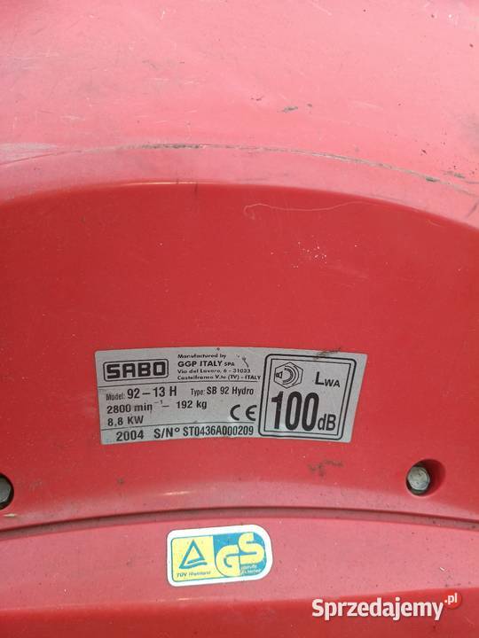 SABO 9213 kosiarka traktorek Płock