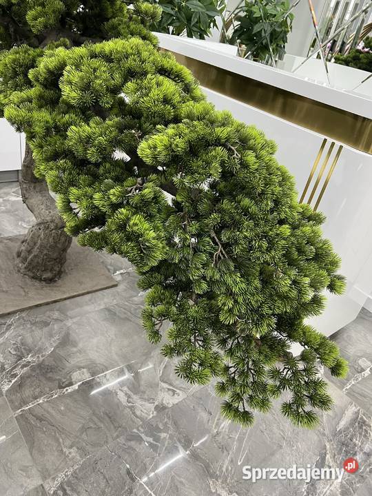Sztuczne drzewko bonsai 150 x 200 nowoczesna Golkowice
