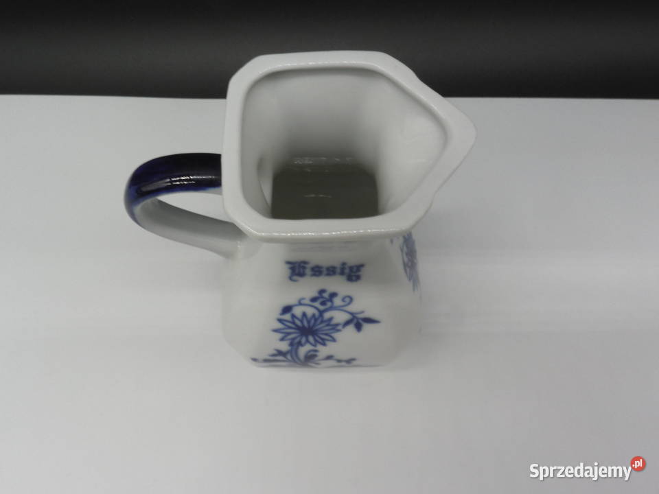 Porcelanowy dzbanuszek na ocet Essig Wzór Porcelana i szkło sprzedam