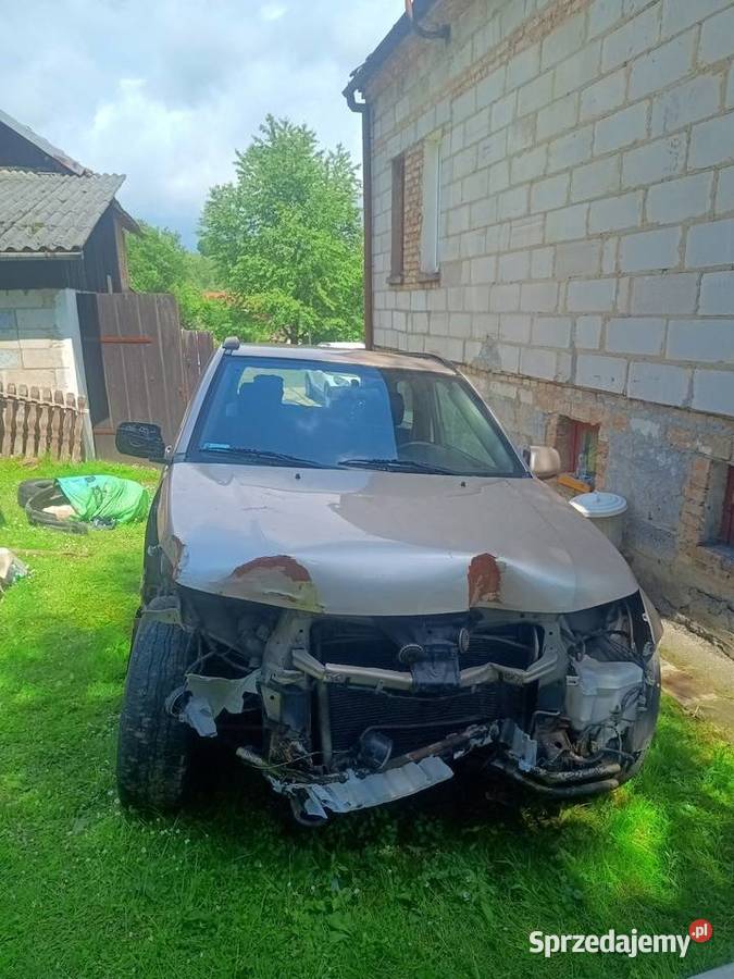 Sprzedam Suzuki grand Vitara uszkodzone podkarpackie Strzyżów