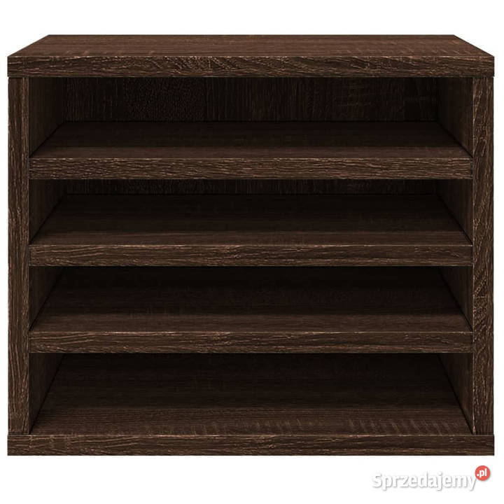 Organizer na biurko brązowy dąb 36x26x295 Warszawa