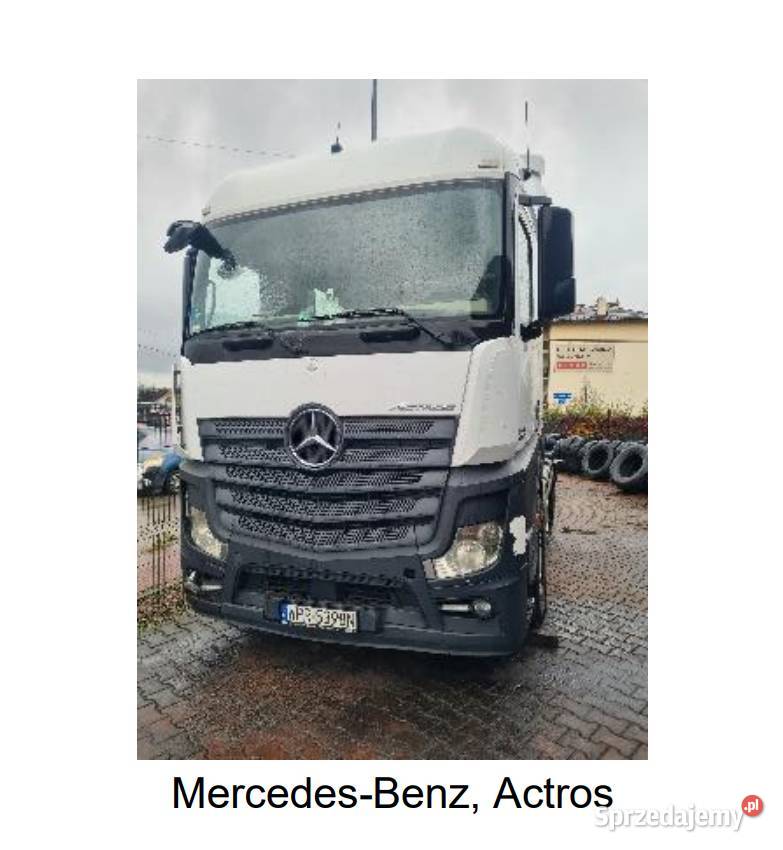 Syndyk sprzeda: Ciągnik samochodowy Mercedes-Benz Actros
