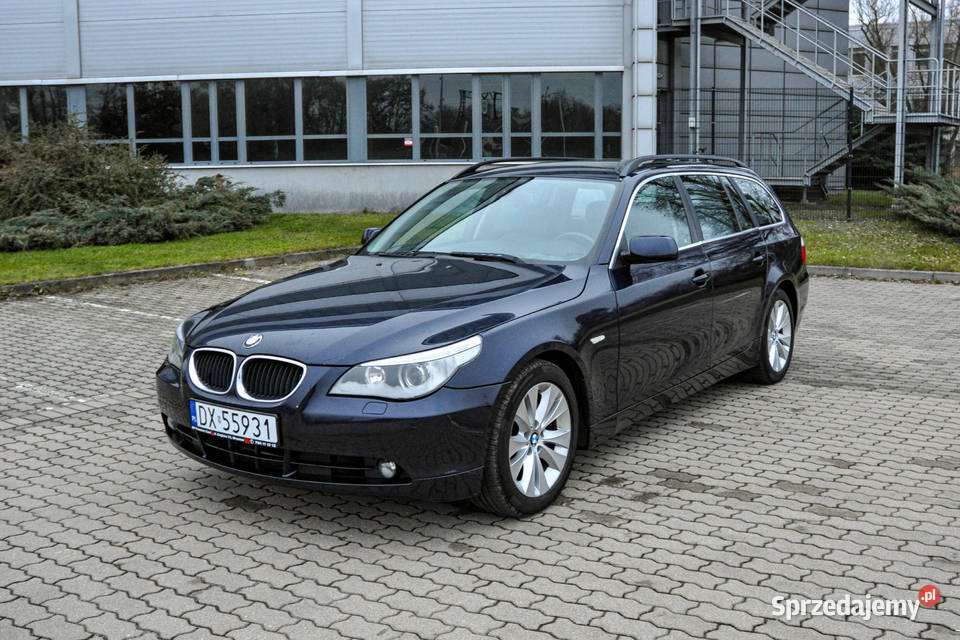 BMW Seria 5 30 258 Automat Skóry Wrocław sprzedam