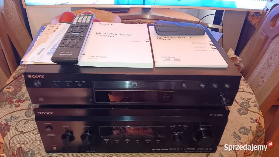 SONY STRda3500es plus scdxe800 pilot instrukcje Tychy