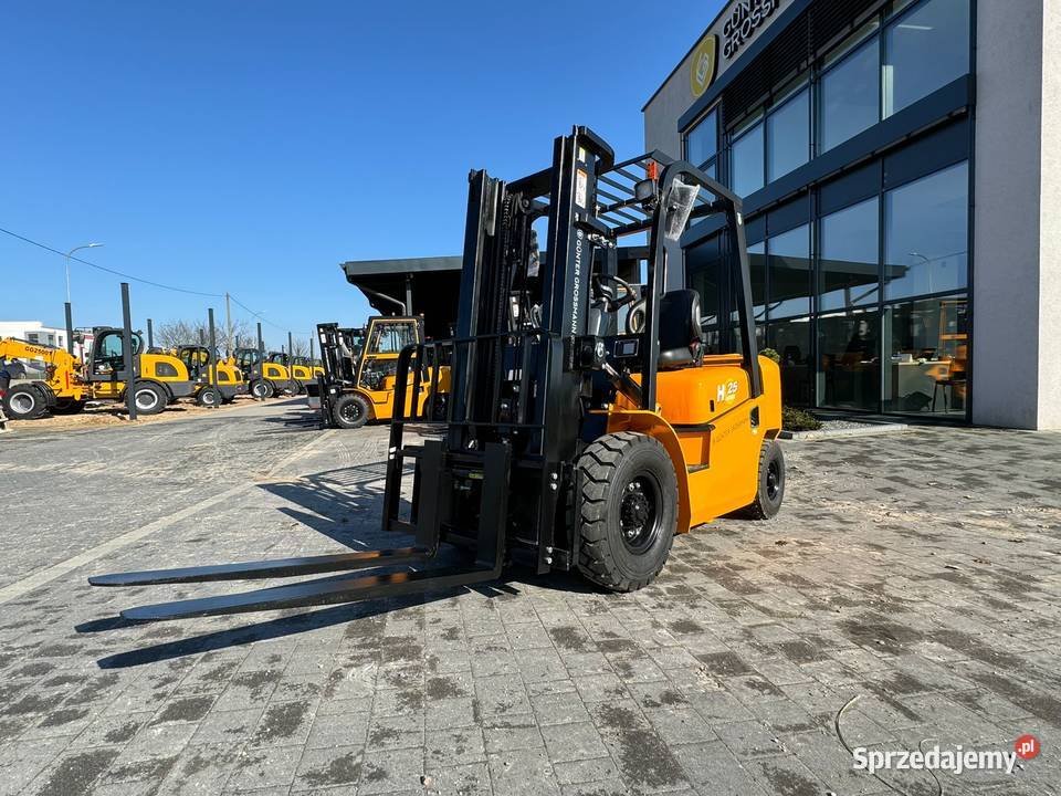 25T Nowy wózek diesel UDT Gunter Grossmann