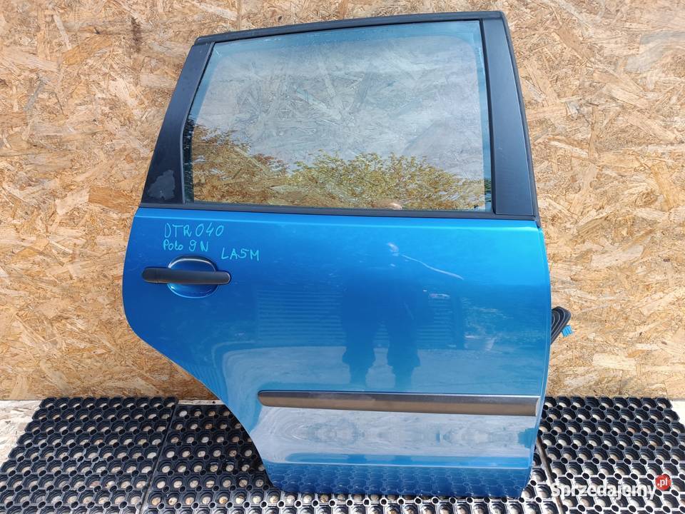 VW POLO 9N 5D LA5M DRZWI TYŁ PRAWY PRAWE Słowikowo