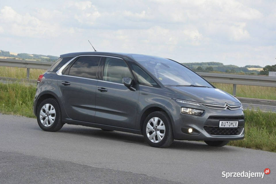 Citroen C4 Picasso 16HDI nawigacja kamera nawiew ASR (kontrola trakcji) Sędziszów Małopolski
