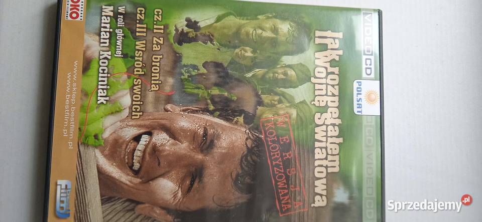 ROZPĘTAŁEM II WOJNĘ ŚWIATOWĄ film na płytach przygodowy Bydgoszcz