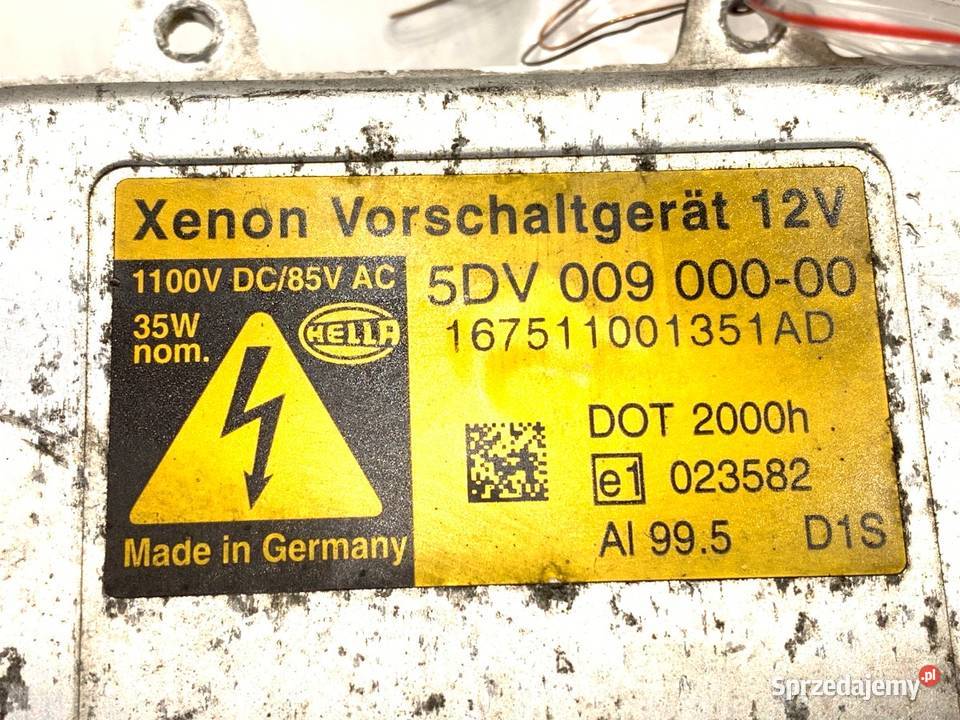 PRZETWORNICA XENON BMW E61 5DV009000 0410 MODUŁ sprzedam