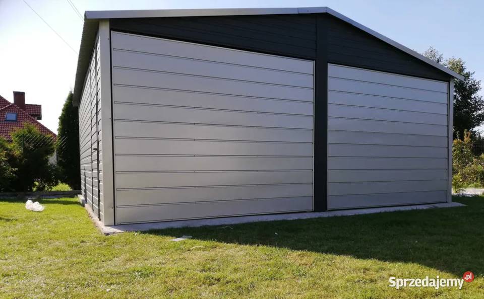 GRAFIT Profil Garaż Blaszany Brama Popiel 30m2 Suwałki