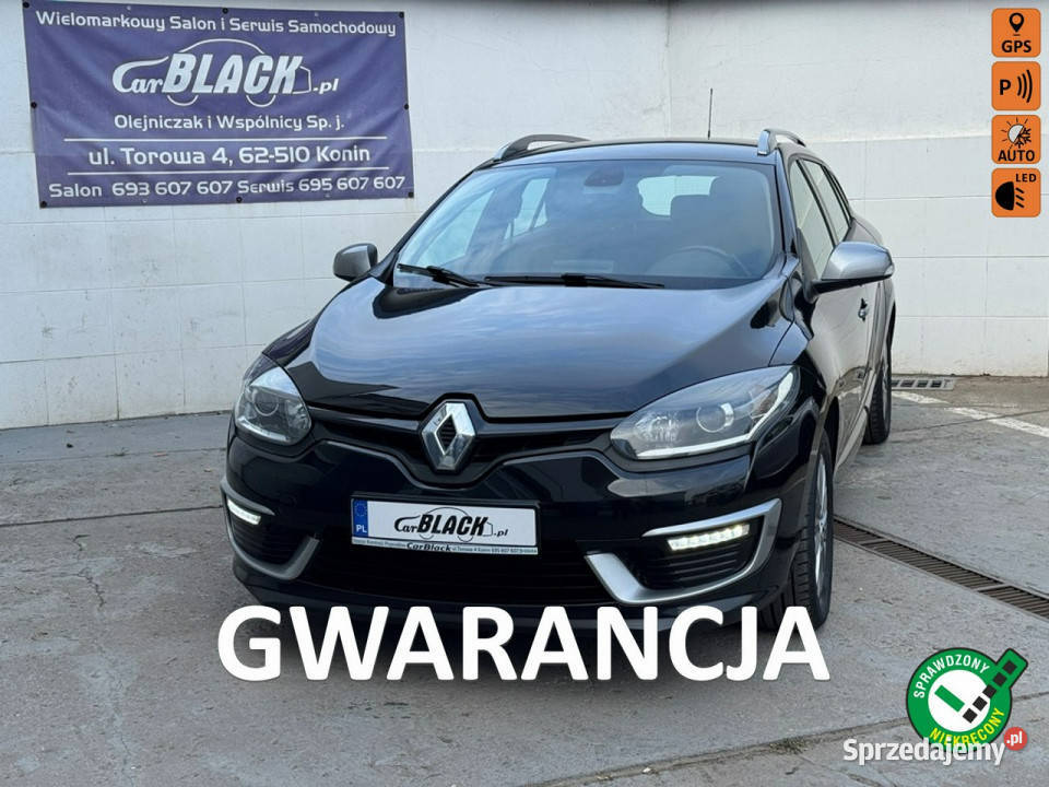 Renault Megane Pisemna Gwarancja 12 miesięcy III nawigacja Motoryzacja Konin