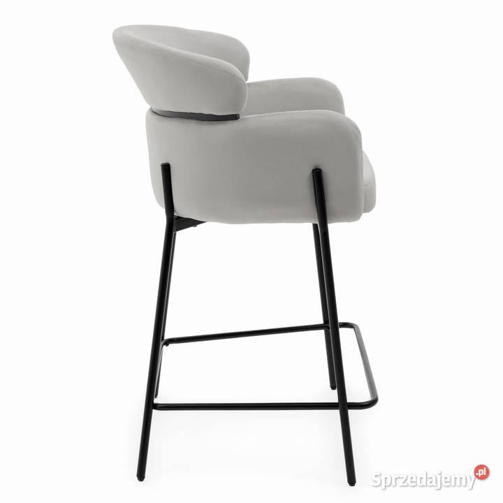 Hoker Tapicerowany Bolzano Jasnoszary Wysyłka Tarchały Małe