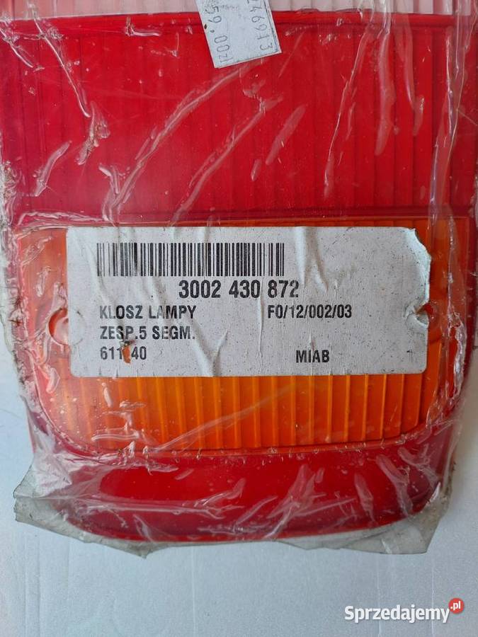 KLOSZ LAMPY ZESP5SEGMKOGEL PRAWY TD0263024RS Łazy