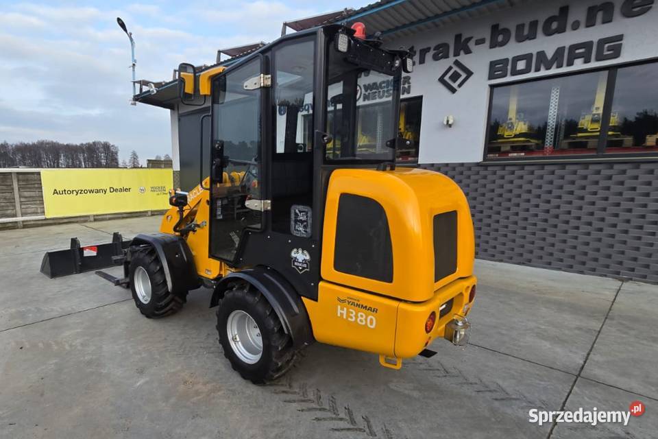 Ładowarka przegubowa HERACLES H380 YANMAR udźwig nie Dunkowa sprzedam