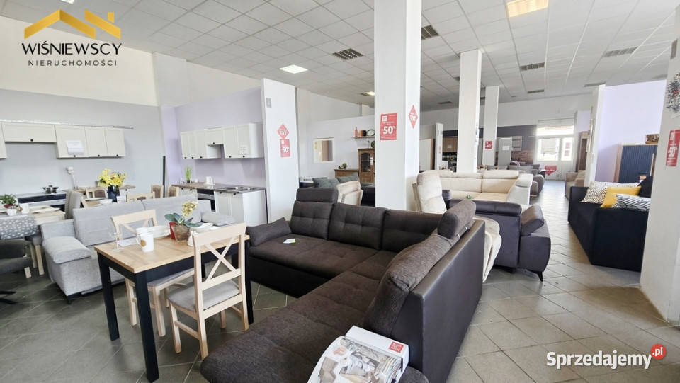 Lokal handlowouslugowy 465 m2 Braniewo Ilość pomieszczeń 4