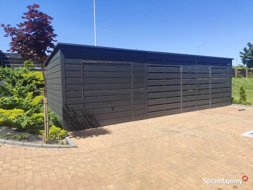 A77Garaż BlaszanyCARPORT ALTANA PROFILWiata pomorskie Puck