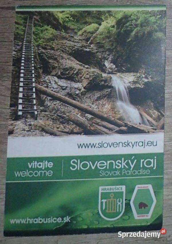 Bilet kolekcjonerski: Słowacki Raj - Slovensky Raj