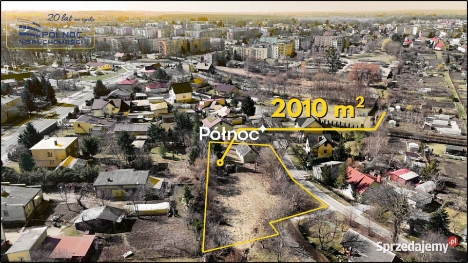 Widokowa działka z domem w centrum Hrubieszowa 2010m2 Hrubieszów