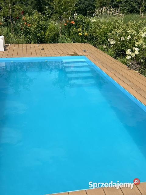 Polipropylenowy ogrodowy basen Flores 5x25x12m Warta sprzedam