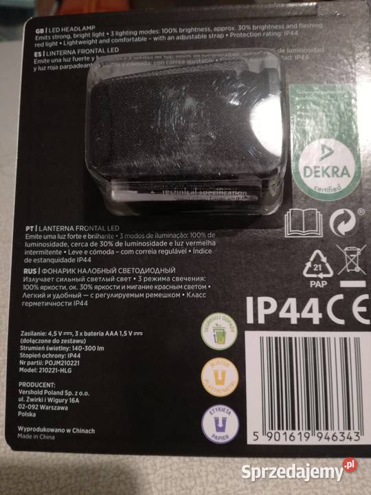 Latarka czołowa LED Kędzierzyn-Koźle