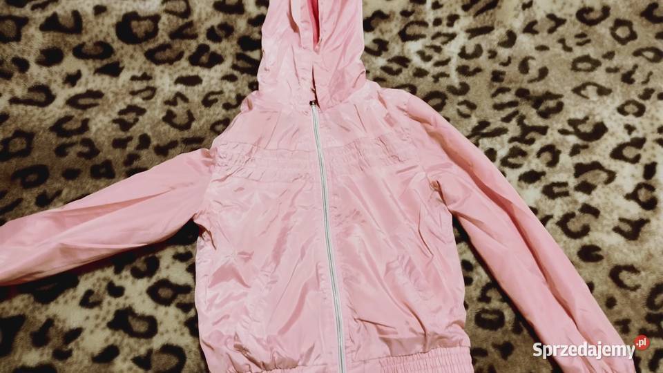 kurtka dziewczęca różowa rozmiar 140146 wielkopolskie Poznań