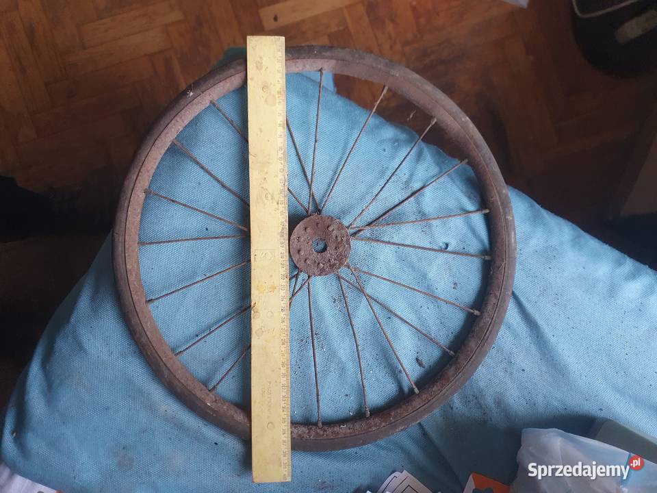 Koło pojazdu wózek dziecięcy antyk przedwojenne sprzedam