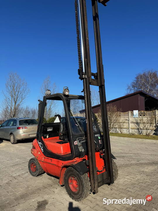 wózek widłowy LINDE H25D 430m 2500 4sekcja DEUTZ łódzkie Działoszyn
