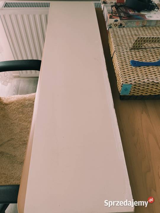 półka biała ukryte mocowania dostępne 3 sztuki wielkopolskie Poznań
