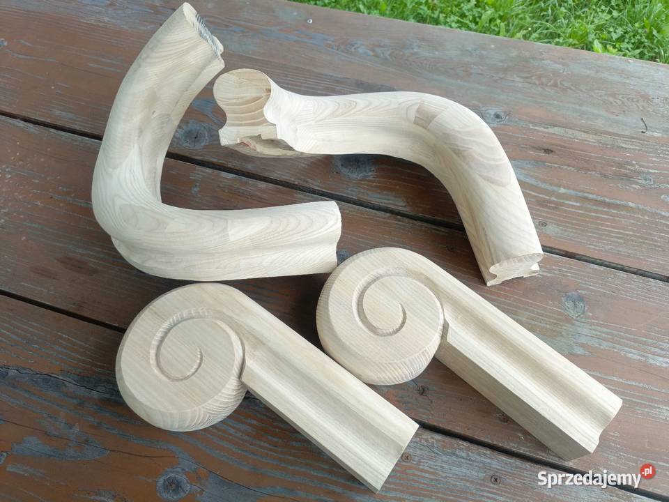 KOŃCÓWKA KOŃCÓWKI BARIERKI PORĘCZY BALUSTRADY Z Limanowa