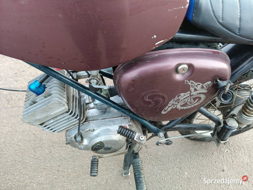 Simson S51 enduro 1990r dokumenty Simson Nowe Skalmierzyce