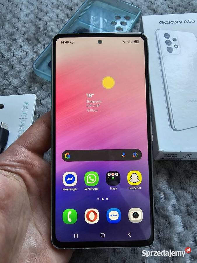 Smartphone Samsung A53 5G telefon 128GB Android podkarpackie Jasło sprzedam