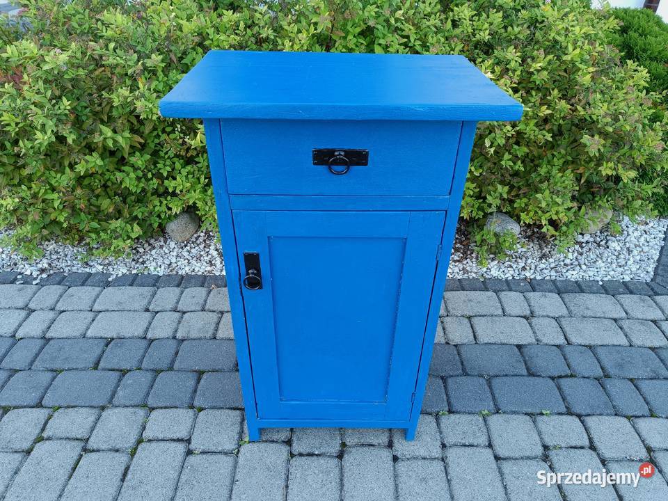 SZAFKA drewniana stara Nakaslik 50x30 wys 80 Brzostek
