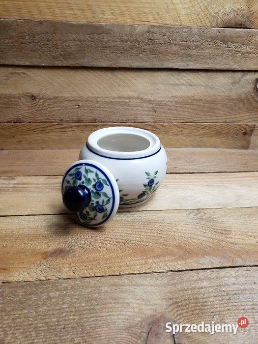 ceramiczna cukierniczka dek 1208 Tomaszów Bolesławiecki
