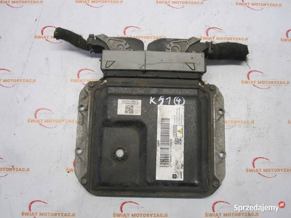 OPEL MERIVA B komputer sterownik silnika Układ elektryczny, zapłon Kielce