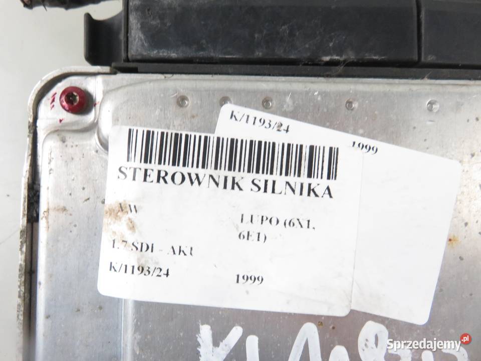 STEROWNIK VW LUPO 17 SDI 038906012BE 0281010179