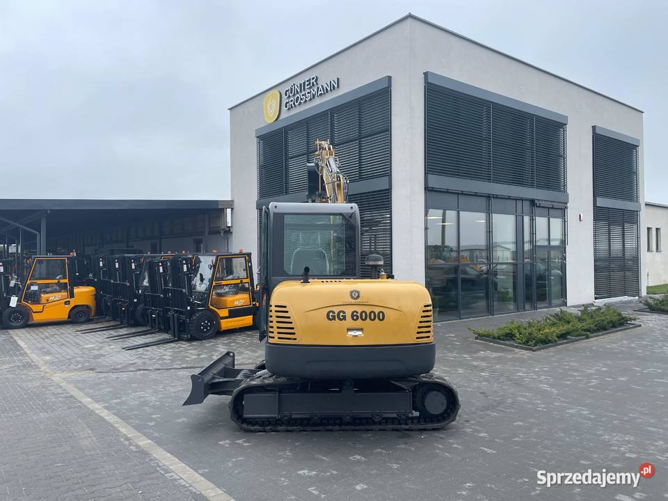 Nowa Koparka GG6000 marki Gunter Grossmann Lidzbark