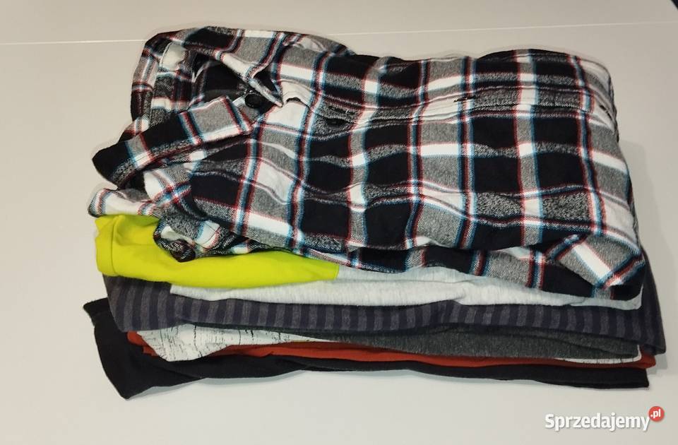 8 koszulek męskich S mazowieckie Warszawa