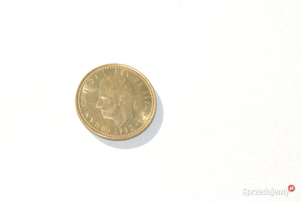 Stara moneta 1 peseta pta 1980 Hiszpania 82 Cieszyn