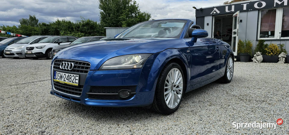 Audi TT Roadster Śliczne Audi TT Cabrio 18b 160 wielofunkcyjna kierownica Świdnica