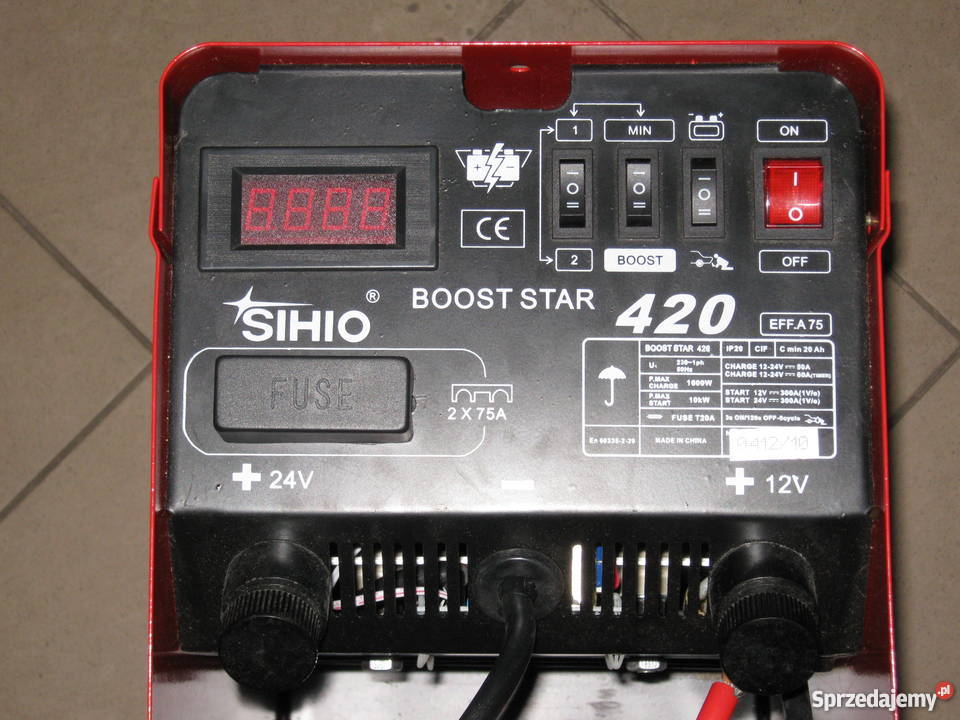 Prostownik z rozruchem 300A SIHIO 420 BOOST mazowieckie Radom