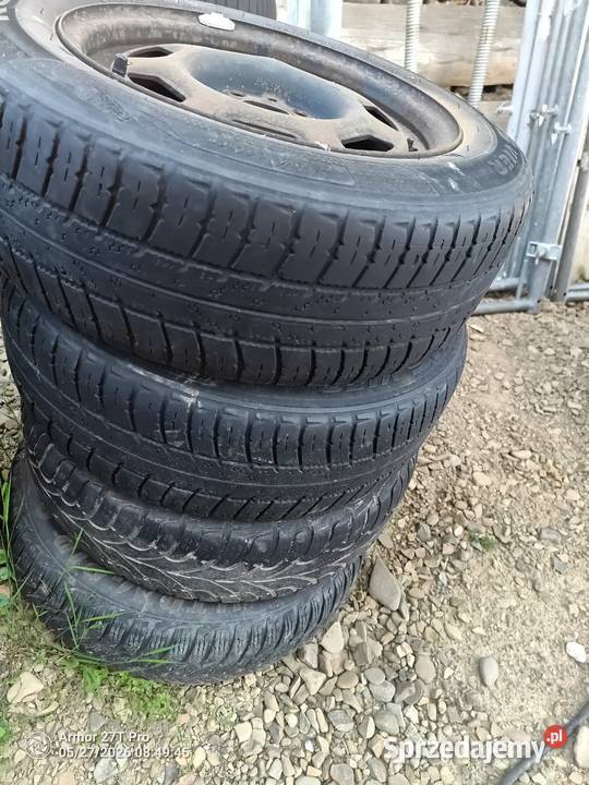 Felgi stalowe 14 opony 17565 R14 Seat Volkswagen Samochodowe Biecz