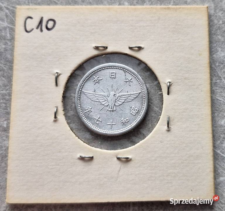 C10 JAPONIA 5 Sen 1940 r Wola Kruszyńska sprzedam